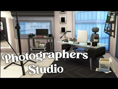 Photographers STUDIO | The Sims 4 Speedbuild - YouTube Bright Sessions, Photographers Studio, The Bright Sessions, Studio Build, The Big City, Video Studio, Photographic Studio, Sims 4 Cc Finds, Cc Finds