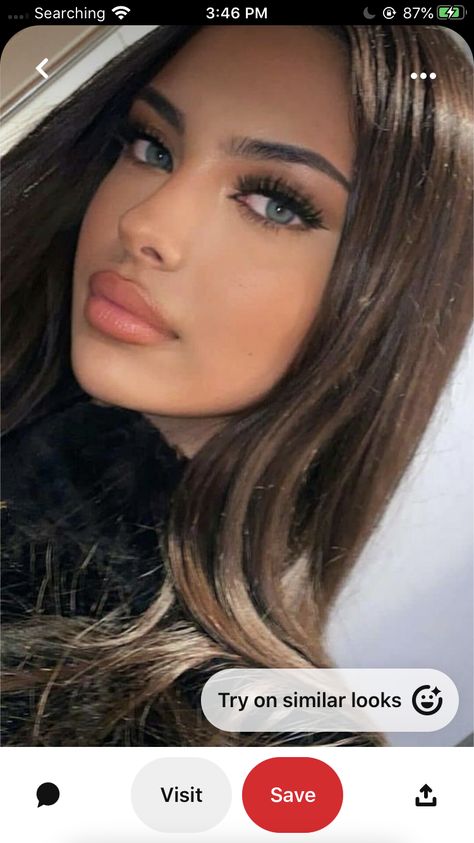 인물 사진, Beautiful Makeup, Albania, Beauty Face, Girl Face, Beauty Inspiration, Beautiful Eyes, Dark Hair, Pretty Face