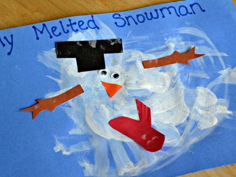 10 Snowman Art Projects for Cold Wintry Afternoons | Our Little House in the Country Snowman Art, Preschool Art Projects, January Crafts, December Crafts, Christmas Crafts For Toddlers, Winter Art Projects, Preschool Christmas Crafts, Winter Preschool, Winter Crafts For Kids