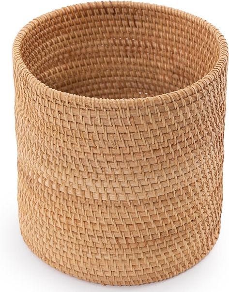 Amazon.com: KOLWOVEN Mini Trash Cans, Mini Storage Bin Table, Desk Trash Can Mini, Narrow Trash Can Bathroom, Slim Garbage Can, Small Waste Basket, Desktop Trash Can : Home & Kitchen Aesthetic Trashbin, Bamboo Trash Can, Tiny Trash Can, Small Trash Can With Lid, Walmart Trash Can, Eco Friendly Bedroom, Eco Friendly Mattress, Eco Friendly Bedding, Boho Duvet