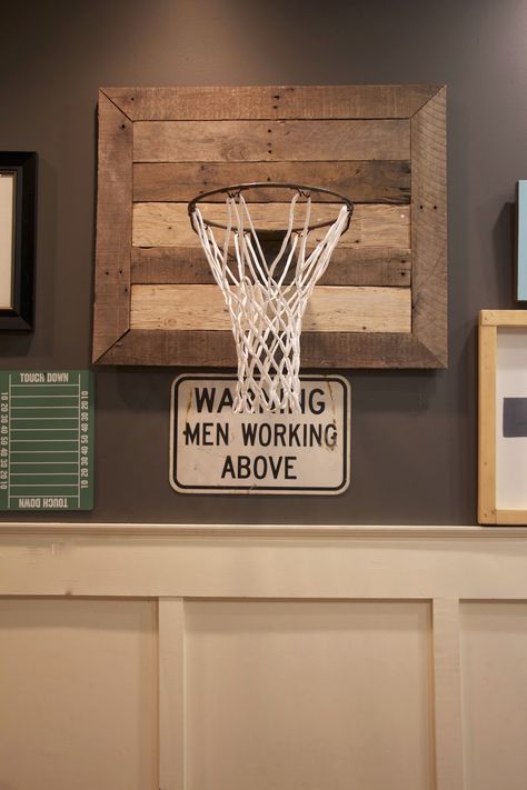 Get ready for planning out that special place for him with these epic man cave DIY ideas! Surprise him for his birthday or Christmas present. Diy Basketball Hoop, Diy Basketball, Ultimate Man Cave, Man Cave Basement, Thrifty Thursday, Presents Christmas, Man Cave Home Bar, Man Caves, Man Cave Garage