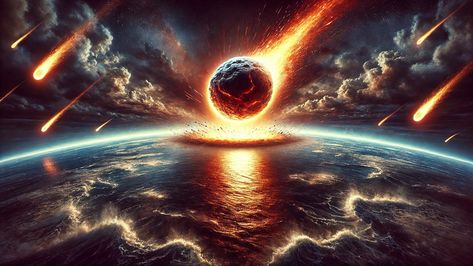 Meteor Strike, Planetary Defense, Meteor Impact, Global Food Security, Tsunami Waves, Giant Waves, Ozone Layer, Coastal Cities, Marine Life