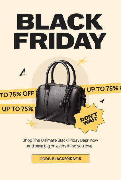 Black Friday Fashion Ads, Black Friday Newsletter Design, Product Sales Design, Black Friday Design Ideas, Black Friday Sale Ads, Black Friday Newsletter, Black Friday Email Design, Black Friday Sale Design, Black Friday Email