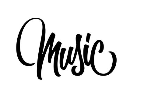 Music — Jeremy Friend - Custom Lettering & Typography Two Word Quotes, Dancing Clipart, Music Letters, Doodle Quotes, Inspiration Tattoo, Music Words, Logo Style, Shirt Prints, Top Music