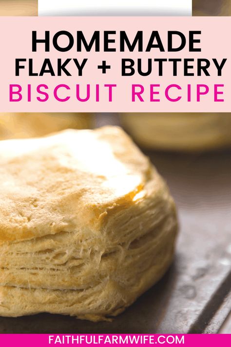 Flaky Biscuit Recipe, Homemade Biscuit Recipe, Best Homemade Biscuits, Homemade Biscuit, Biscuits From Scratch, Homemade Biscuits Recipe, Biscuit Sandwich, Scratch Recipes, Flaky Biscuits