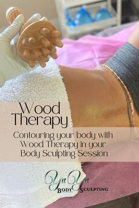 Wood therapy helps shape your frame and break down fat cells. Wood Therapy Body Sculpting, Wood Therapy Body Sculpting Benefits, Body Contouring Surgery, Wood Therapy, Skin Aesthetics, Spa Decor, Massage Therapist, Body Sculpting, Instagram Ideas