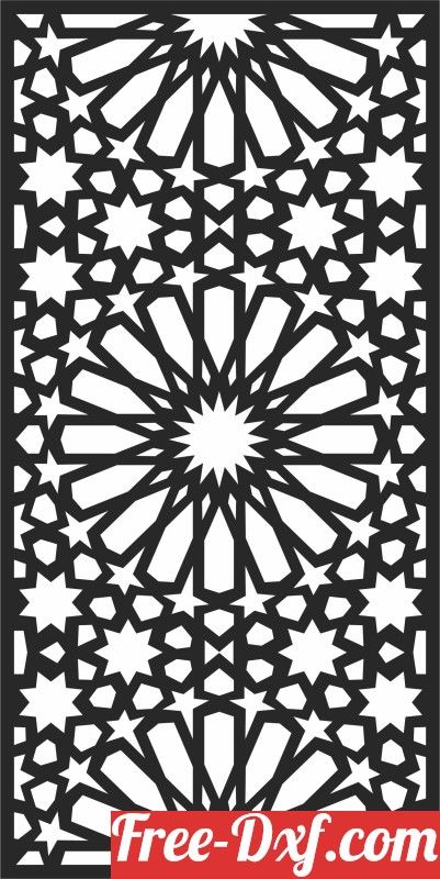 Free Dxf Files, Islamic Patterns, Lan Can, Metal Tree Wall Art, Islamic Art Pattern, Laser Cnc, Decorative Screens, Metal Art Diy, Metal Art Welded