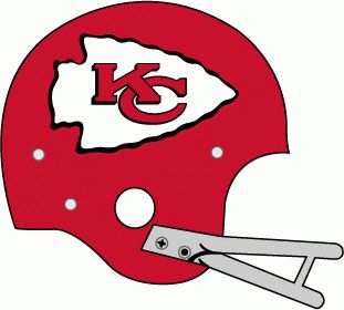 Kansas City Chiefs Helmet Logo (1963) - Red helmet, large white arrowhead outlined in black with interlocking Kc Chiefs Designs, Free Printable Kansas City Chiefs Logo, Kaizer Chiefs Logo, Kc Chiefs Helmet, Kansas City Chiefs Png, Chiefs Helmet, Nfl Chiefs, Kansas City Chiefs Shirts, Nfl Helmets