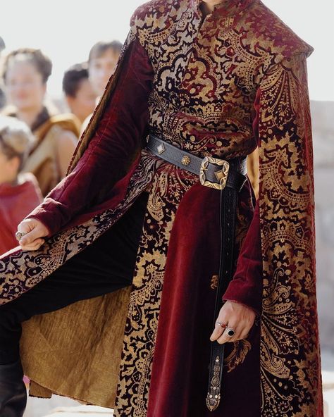 Medieval Clothing Male Prince, Fantasy Prince Outfit, Medieval Male Clothing, Medieval Prince, Joffrey Baratheon, Got Costumes, Game Of Thrones Costumes, Prince Clothes, Fashion D