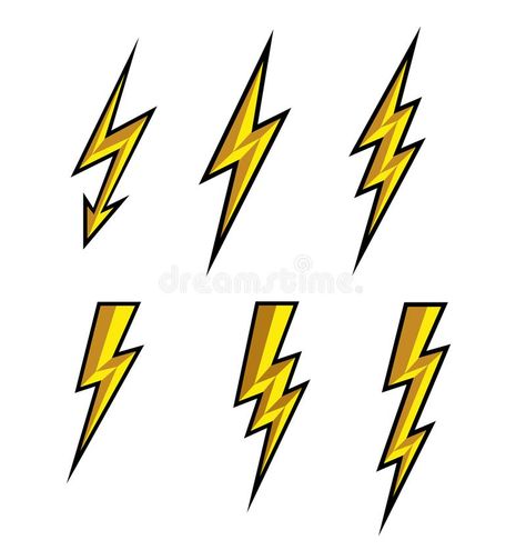 Flash Light Tattoo, American Traditional Lightning Bolt, Flash Symbol Tattoo, Spotify Bookmark, Lighting Tattoo Design, Thunder Drawing, Thunder Symbol, Lighting Bolt Design, Nv Logo