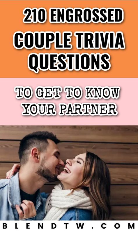 Test your knowledge and bond with your partner through our couple trivia questions. Have a blast with our entertaining and thought-provoking trivia. couple date night activity | couple guessing games | couple communication games | couple icebreaker questions | couple activity ideas | couple laughter challenge Couple Trivia Questions, Couple Activity Ideas, Couple Activity, Couple Communication, Games Couple, Couples Trivia, Get To Know Your Partner, Couple Date Night, Icebreaker Questions