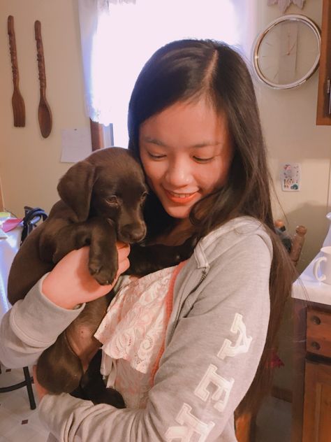 My first time holding a puppy!😍 Person Holding Dog Drawing Reference, Holding Puppy Reference, Holding Pet Pose, Holding Puppy Pose, Holding Pet Reference Drawing, Holding Animal Pose, Person With Dog Reference, Holding Animal Reference, Holding Animal Drawing Reference