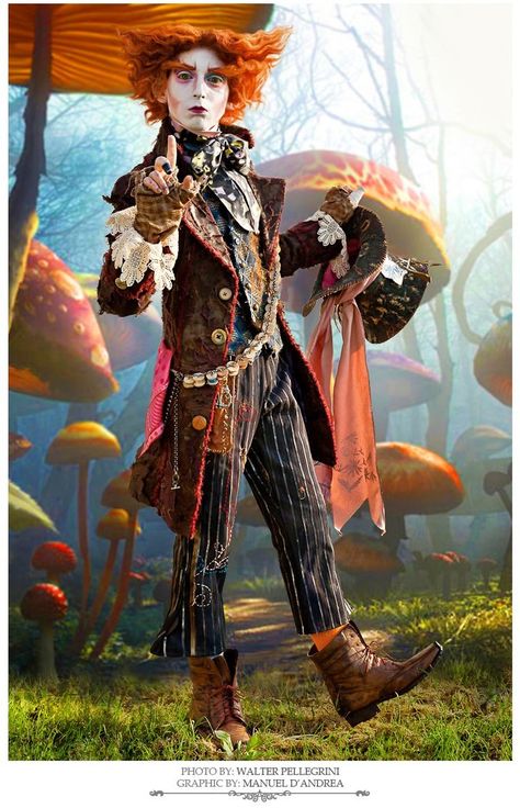 Mad Hatter Outfit, Tarrant Hightopp, Johnny Depp Mad Hatter, Mad Hatter Cosplay, Mad Hatter Costume, Costume Carnaval, Alice In Wonderland Costume, The Mad Hatter, Wonderland Costumes