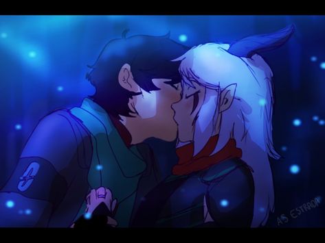 Rayllum Kiss, Rayllum Fanart, Callum And Rayla, The Dragon Prince Callum, Dragon Prince Callum, Prince Callum, Rayla X Callum, Rayla Dragon Prince, Prince Dragon