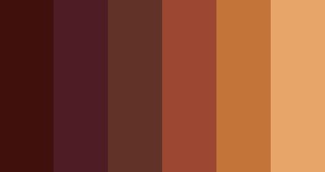 Color Me Curious Fox Color Palette, Autumn Eyes, Color Design Inspiration, Brown Fall, Fall Color Palette, Orange Brown, Color Pallets, Brown Color, Color Me