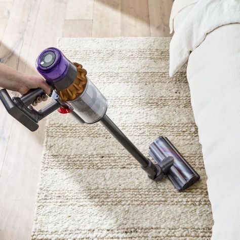 Powerful suction for deep cleaning carpets, upholstery, and hard floors. Dyson V15 Detect, Dyson Vacuum Aesthetic, Dyson Vacum, Vacuum Aesthetic, Dyson Hoover, Best Vacuum Cleaner, Wireless Vacuum, Dyson Vacuum Cleaner, Washer Cleaner