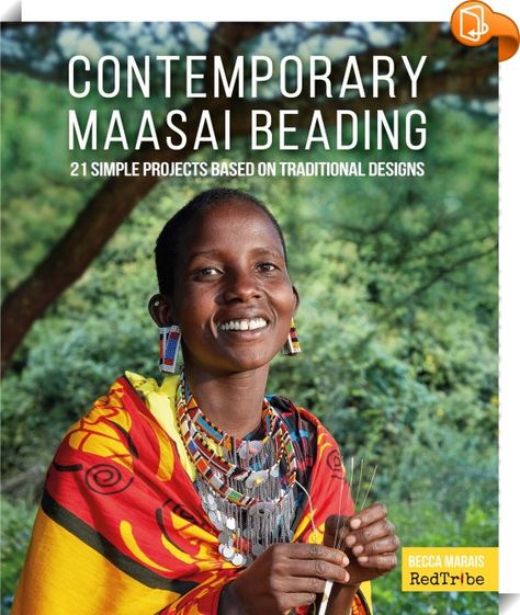 Contemporary Maasai Beading 
 :  Dive into the ancient Maasai tradition of beading, its history, and its purpose. African beaded jewelry is one of today's most popular trends in jewelry making, and in this book, you'll learn from skilled Maasai artisans, who teach you to make 21 beaded designs as you read their personal stories.  
 
Using widely available and accessible materials and few tools, you can make a variety of  designs, from simple asymmetrical earrings to a complex geometri... African Beaded Jewelry, Masai Jewelry, Beaded Designs, Simple Projects, Popular Trends, Asymmetrical Earrings, Maasai, Women Artisans, Easy Projects