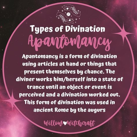 Willow Witchcraft Types Of Divination, Witchy Notes, Witchcraft Basics, Divination Witch, Psychic Development Learning, Ancient Wisdom Quotes, Goddess Magick, Divination Methods, Witchy Tips