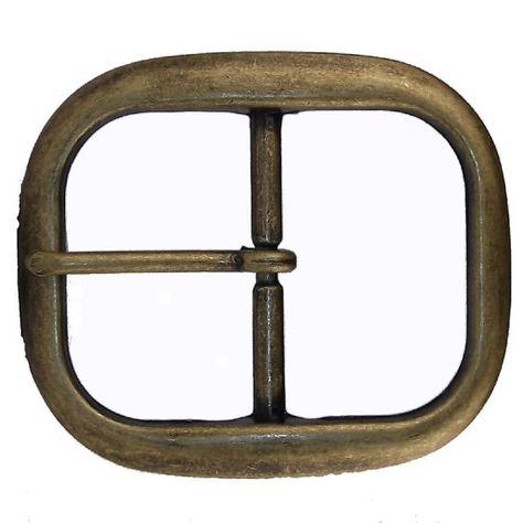 Belt Buckle Center Bar Antique Brass 1-1/4" (3.2 cm) 1565-24 Antique Belt Buckle, Womens Belt Buckles, Tandy Leather, Leather Factory, Cowboy Belt, Beautiful Belts, Western Leather, Arts And Crafts Supplies, Sewing Notions