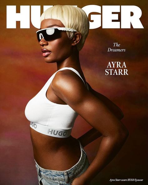 📸 Ayra Starr for Hunger Magazine (2024) Odd Poses, Ayra Starr, Artist Portraits, Hunger Magazine, Dope Music, Creative Photoshoot Ideas, Rap Aesthetic, Music Artist, July 3