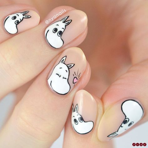 Peace Plant, Plant Potatoes, Bear Nails, Character Nails, The Moomins, Live In Peace, Tattoo Skin, Magic Nails, Animal Nails