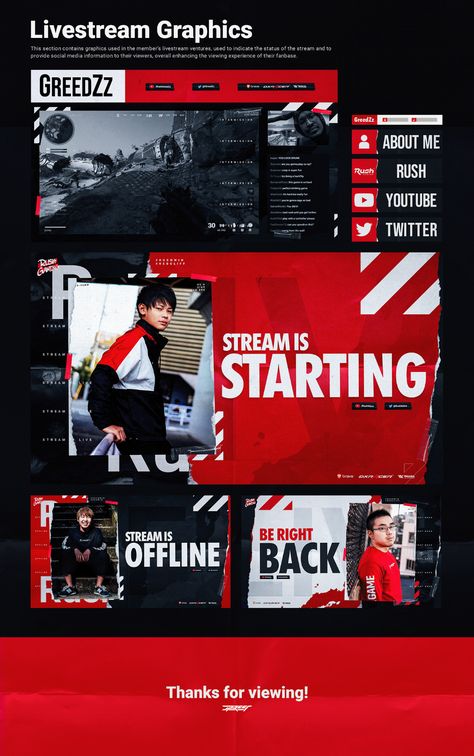 Rush Gaming 2021 on Behance Esports Gaming Graphic Design, Gaming Branding, Gaming Graphic Design, Futuristic Typography, Sports Design Ideas, Logo Creator, Banner Design Inspiration, Sport Poster Design, Presentation Layout