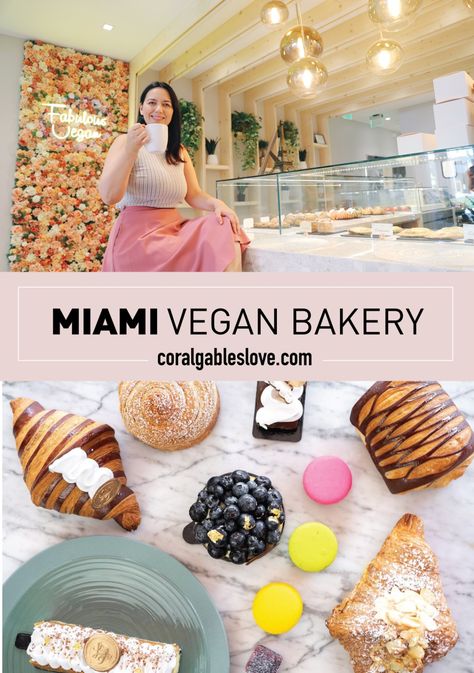 Vegan Restaurant in Miami with flower wall for instagrammable photo. Vegan Bakery Shop, Rosetta Bakery Miami, Miami Bucket List, Instagrammable Cafe, Bakers Beach San Francisco, Miami Eats, Weekend In Miami, Miami City, Vegan Guide