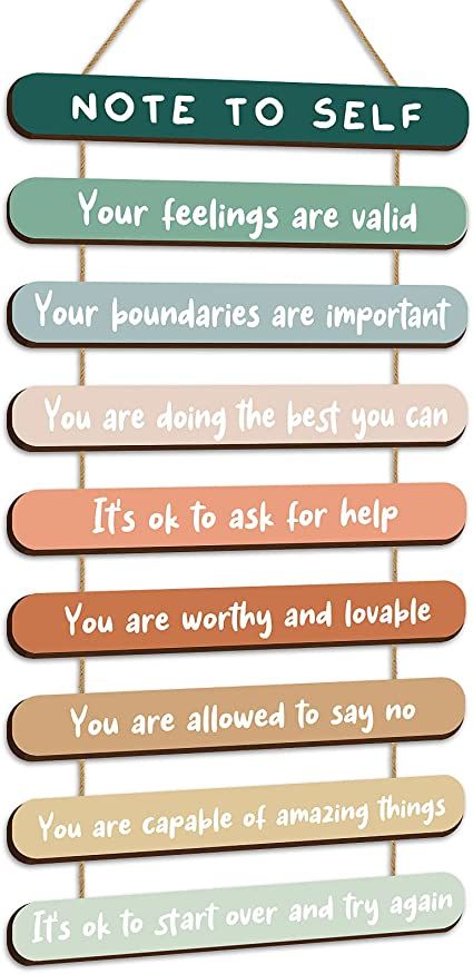 Affirmations Wall Decor, Mental Health Signs, Health Reminders, Counselling Room, School Counselor Office Decor, Affirmations Wall, Counseling Office Decor, Counselors Office Decor, Counselor Office