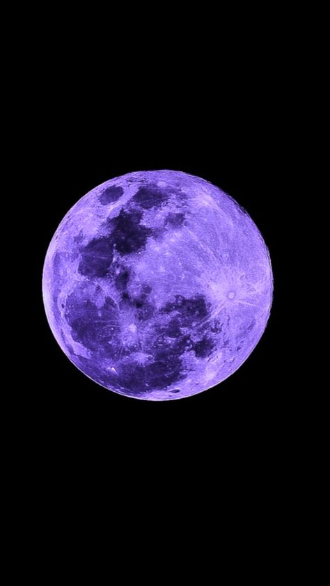 Purple Moon Background, Aesthetic Purple Moon Wallpaper, Colorful Moon Wallpaper, Black Violet Wallpaper, Purple Moon Wallpaper, Wallpaper Light Purple, Purple Black Background, Violet Moon, Violet Wallpaper