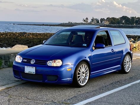 2004 Volkswagen Golf (Mk4) R32 Golf R32, Vw R32, Bmw Sports Car, Mk4 Golf, Vw Mk4, Car List, Vw Gti, Bmw Sport, Golf Mk4