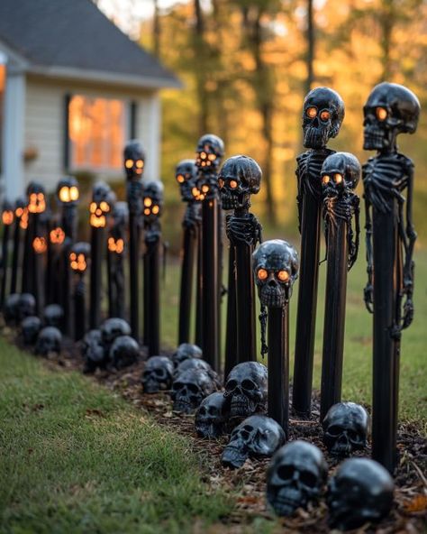 Creepy Halloween Props Diy, Dollar Tree Halloween Wall Decor, Cheap Outdoor Halloween Decor, Haunted Forest Decorations Diy, Halloween Haunted Carnival, Swamp Witch Halloween Decor, Blair Witch Halloween Decorations, Pvc Pipe Halloween Decorations, Haunted Halloween Trail Ideas