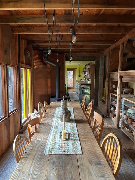 Communal Kitchen, Mendocino Coast, The Redwoods, Community Living, Cottage In The Woods, Relaxation Room, Tap Room, House Room, Cozy Cabin