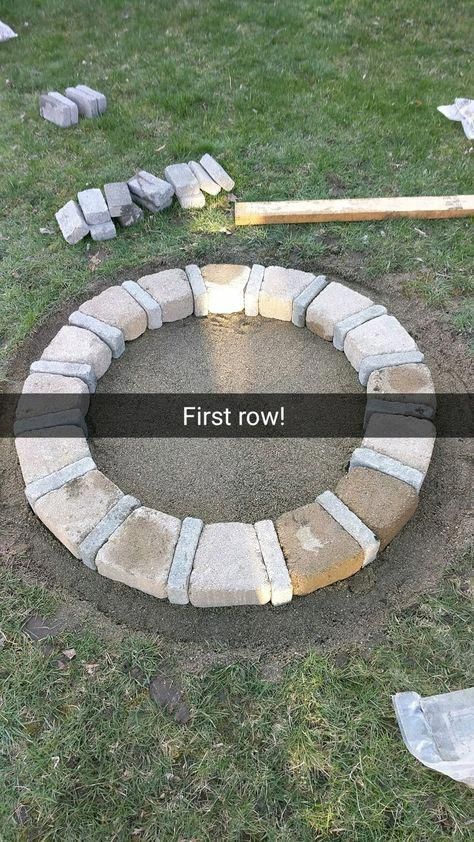 Excellent ”fire pit diy cheap” info is offered on our web pages. Check it out and you will not be sorry you did. Diy Fire Pit Cheap, Fire Pit Video, Diy Fire Pit Ideas, Cheap Fire Pit, House Improvement, How To Build A Fire Pit, Outside Fire Pits, Fire Pit Materials, Brick Fire Pit