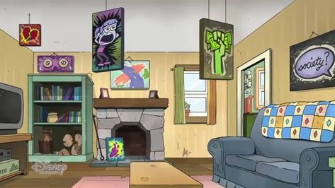 Green Layouts, Big City Greens Background, Comic Book City Background, Cartoon Neighborhood Background, Inside House Cartoon Background, Big City Greens, Wallpapers Cartoon, Apartment Floor, Apartment Floor Plan