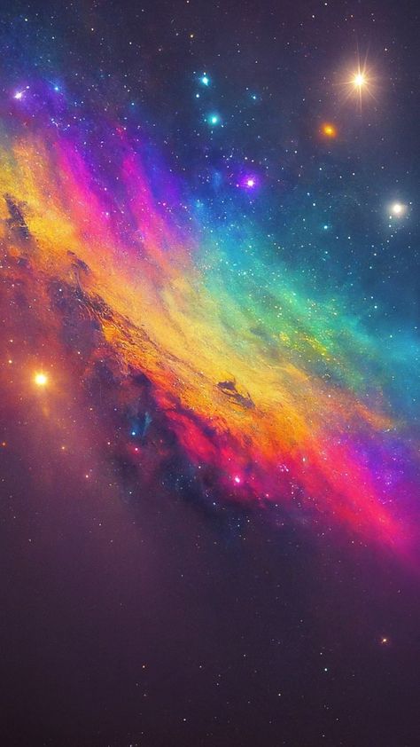 All Colours Background, Pastel Galaxy Background, Colourful Galaxy Wallpaper, Space Background Galaxies, Rainbow Galaxy Aesthetic, Universe Pictures, Wallpapers Galaxy, Colorful Galaxy, Cute Business Cards