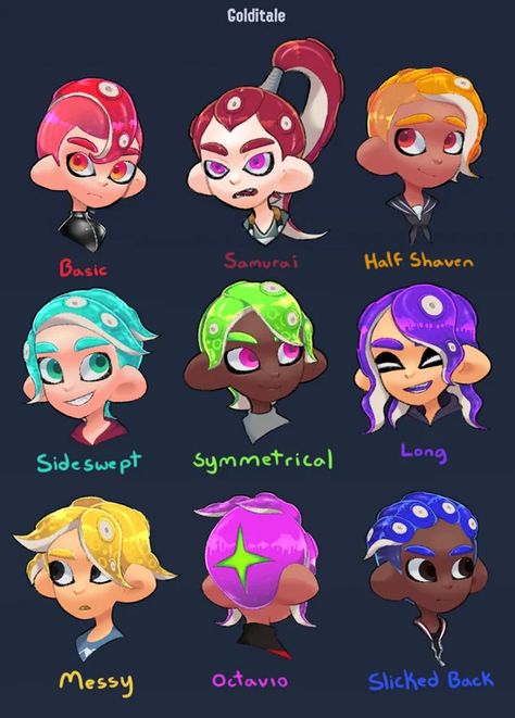 Splatoon 2 Hairstyles, Inkling Hairstyles, Octoling Hairstyles, Messy Drawings, Hope Drawing, 2 Hairstyles, Hairstyles Boy, Splatoon Inkling, Boy Hairstyle