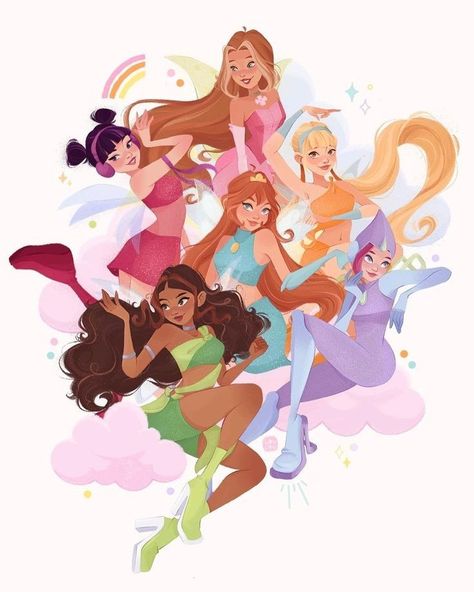 Winx Club Fanart, Klub Winx, Las Winx, Bloom Winx Club, Wow Art, Sleepless Nights, Girls Cartoon Art, Cute Art Styles, Cartoon Shows