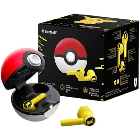 Just found this amazing item on AliExpress. Check it out! $41.33 | Pokemon Pikachu Earphones Wireless Bluetooth 5.0 Razer Sport Noise Reduction Headphones Touch Control Microphone Universal Gifts Pikachu Pikachu, Universal Gift, Pokemon Pikachu, Bluetooth Headphones Wireless, Wireless Headset, Touch Control, Wireless Earphones, Noise Reduction, Wireless Earbuds