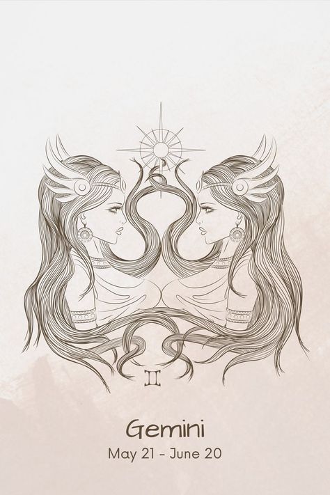 Gemini Goddess Tattoo, Gemini Goddess Art, Gemini Sketch, Goddess Tattoo Design Gemini, Goddess Line Drawing, Gemini Art Goddesses, Gemini Drawing, Gemini Abstract Tattoo, Gemini Goddess