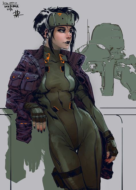 The Major by I-GUYJIN-I Cyberpunk Android Art, Cyberpunk Art Character, Cyberpunk Character Art Design, Scifi Art Character Design, Cyberpunk Character Concept Art, Computer Character Design, Character Art Cyberpunk, Cyberpunk Concept Art Character, Future Character Design