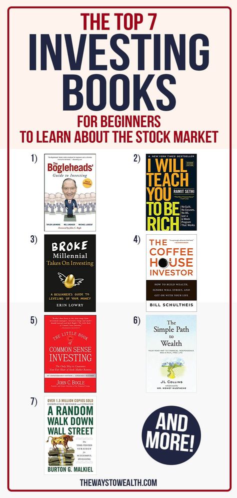 Best Investing Books For Beginners, Best Books To Learn Stocks, Investment Books For Beginners, Books On Stock Market, Books On Wealth, Stock Market Books, Investment Books, Stock Market Basics, Stock Market For Beginners