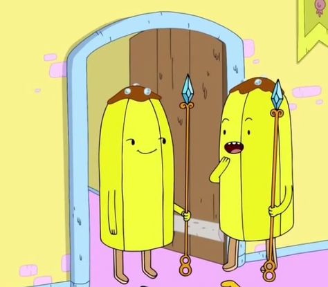 Banana Guards // Adventure Time Banana Guard Adventure Time, Adventure Time Pictures, Banana Guard, Cool Cube, Rave Costume, Land Of Ooo, Resident Adviser, Widget Ideas, Rave Costumes