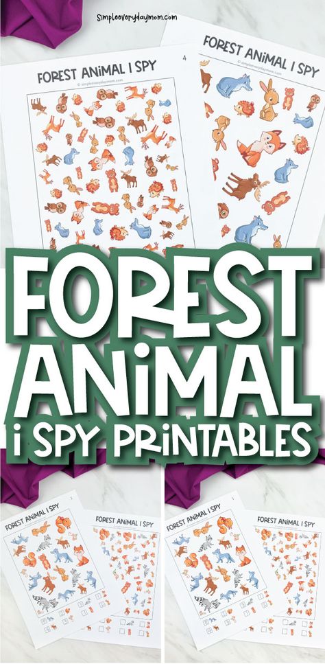 Forest Animals Preschool Lesson Plans, Preschool Deer Activities, Woodland Creatures Preschool Activities, Woodland Creatures Crafts, Forest Animals Kindergarten, Forest Animals Preschool Activities, Forest Animals Preschool Crafts, Forest Animal Activities, Forest Animals Preschool