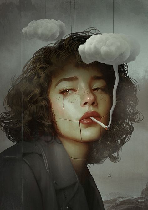 Art And Illustration, Drawing Tutorials, متحف فني, Konst Designs, Kunst Inspo, Photographie Portrait Inspiration, Arte Inspo, Surreal Art, The Clouds