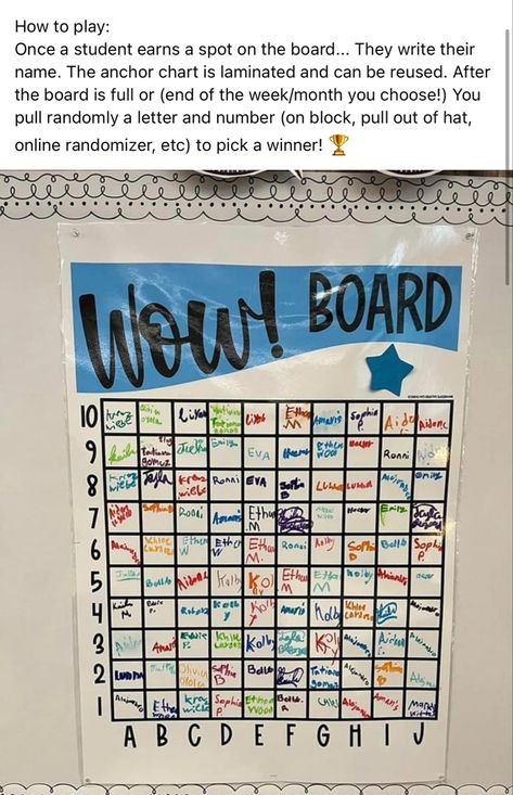 Whiteboard Organization Middle School, Teacher Work Organization, Spring Behavior Anchor Chart, Class Restroom Ideas, Fourth Grade Teacher, Behavior Ideas For Classroom, Fun Social Studies Activities Middle School, Classroom Behavior Bingo Board, Classroom Motivation Ideas