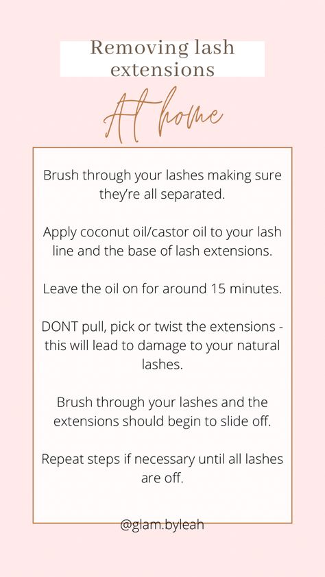 Lash Removal Eyelash Extensions, Removing Lash Extensions At Home, How To Remove Eyelash Extensions At Home, How To Remove Lash Extensions At Home, Remove Lash Extensions, Eyelash Studio, Apply Coconut Oil, Lash Extentions, Casual Summer Outfits For Women