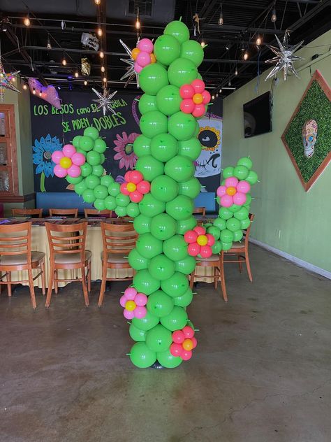 Cactus Balloon Column by Capri & Eros Occasions Houston