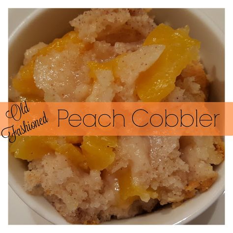 Old Fashioned Peach Cobbler Individual Peach Cobbler, Crockpot Cobbler, Peach Quick Bread, Old Fashioned Peach Cobbler, Fresh Peach Cobbler, Easy Peach Cobbler Recipe, Peach Cobbler Easy, Peach Desserts, Peach Cobbler Recipe