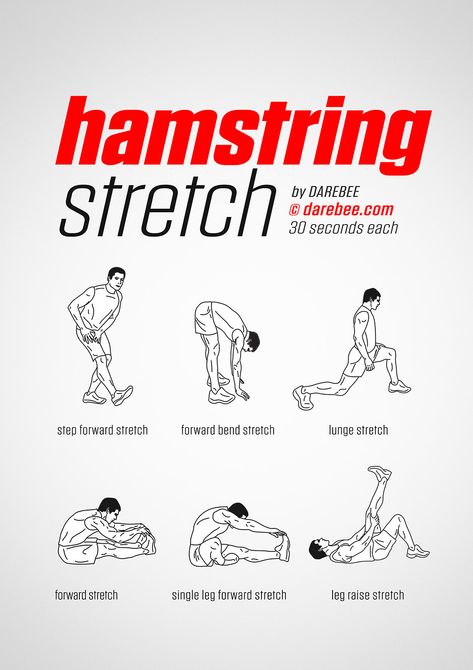 Post Workout Stretches, Stretch Workout, Tight Hamstrings, Hamstring Workout, Hamstring Stretch, Mobility Exercises, Stretching Exercises, Gym Workout Tips, Yoga Routine