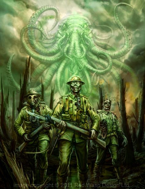 ArtStation - The Crusades and Lovecraft's Monsters, Robert Altbauer Living Room Oil Painting, Lovecraft Art, Call Of Cthulhu Rpg, Lovecraft Cthulhu, Weird Fiction, Lovecraftian Horror, Eldritch Horror, Horror Fiction, Cthulhu Mythos